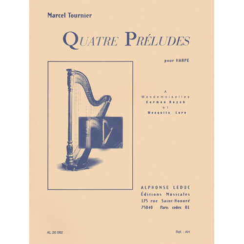 4 préludes pour harpe