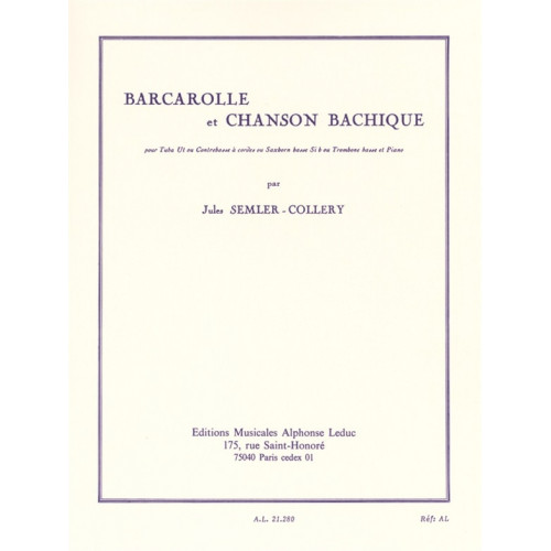 Barcarolle and Bacchanalian...
