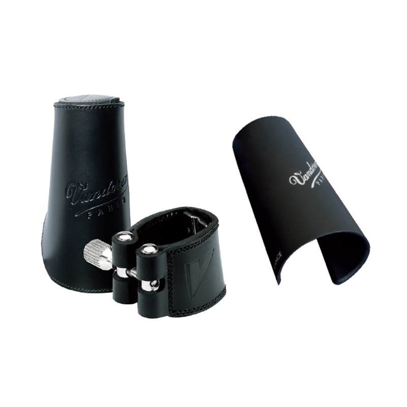 Ligature clarinette bass VANDOREN Cuir 1