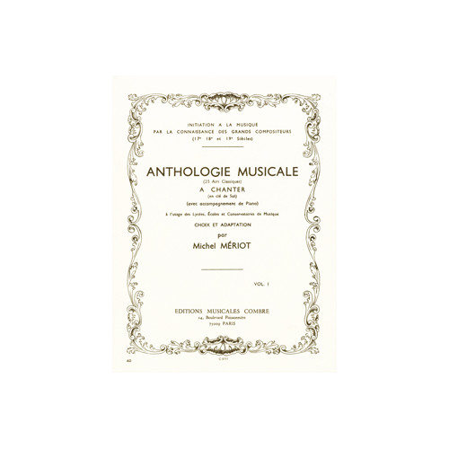 Anthologie musicale Vol.1 (25 airs classiques)