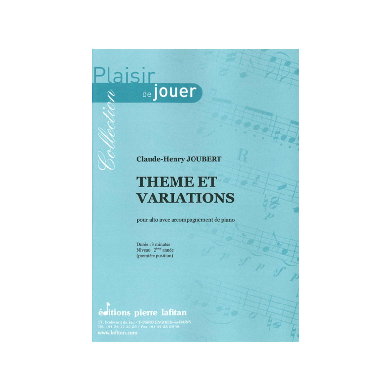 Theme et Variations