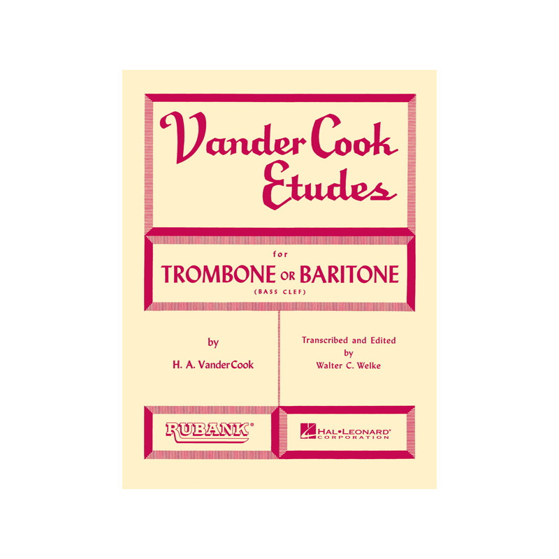 Vandercook Etudes for Trombone or Baritone