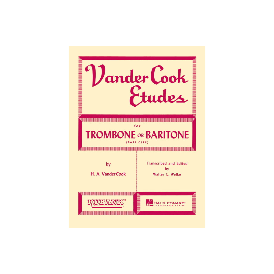 Vandercook Etudes for Trombone or Baritone