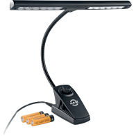 Lampe de pupitre à luminosité variable, alimentation par pile et secteur 12295 - K&M