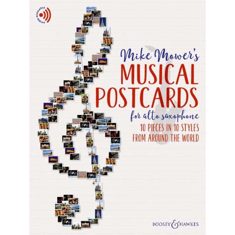 Musical Postcards for Alto Saxophone