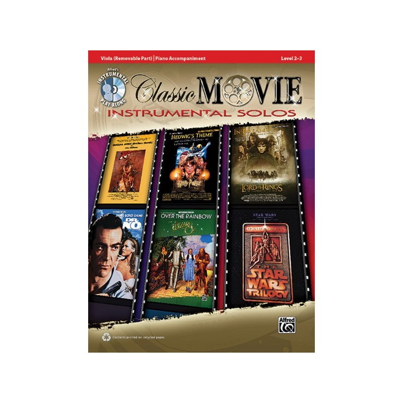 38081393483ALF0035128 Classic Movie Instrumental Solos - Viola