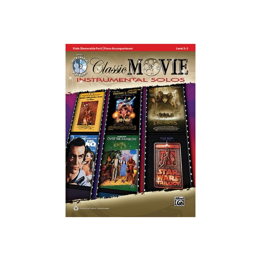 38081393483ALF0035128 Classic Movie Instrumental Solos - Viola