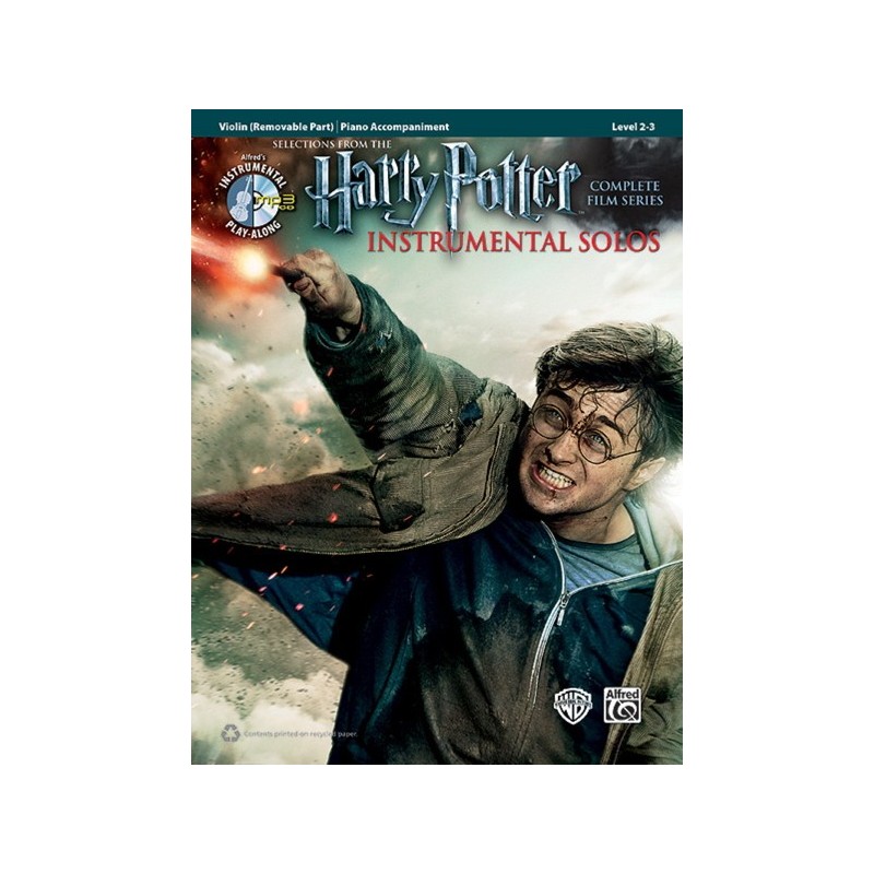 9780739088364ALF0039235 Harry Potter Instrumental Solos