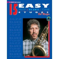 15 Easy Jazz, Blues & Funk Etudes - Bb Instr 