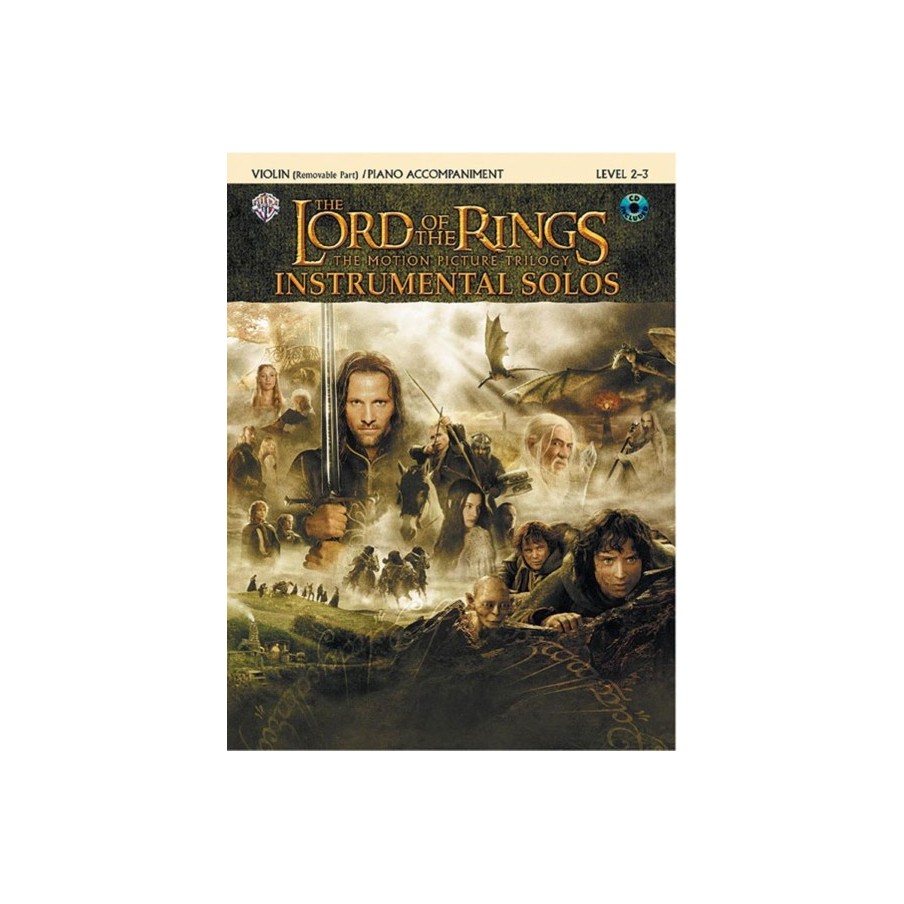 654979081234ALF00IFM0412CD Lord of the Rings Instrumental Solos for Strings