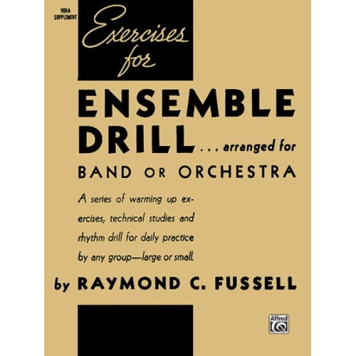 29156633733ALF00SCHBK09604 Exercises for Ensemble Drill (Viola Supplement)