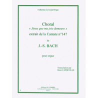 Choral Jésus que ma joie demeure extr. Cantate 147