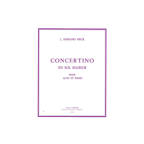 Concertino en sol maj. Op.40