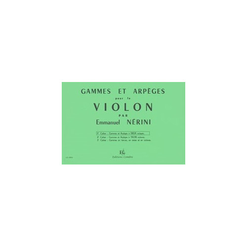 Gammes et arpèges Vol.1 (à 2 octaves)