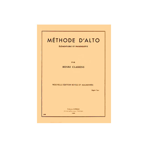 Méthode d'alto (élémentaire et progressive)