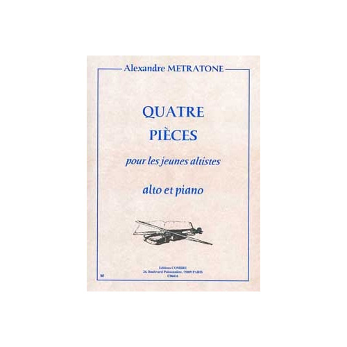 Pièces pour jeunes altistes (4)