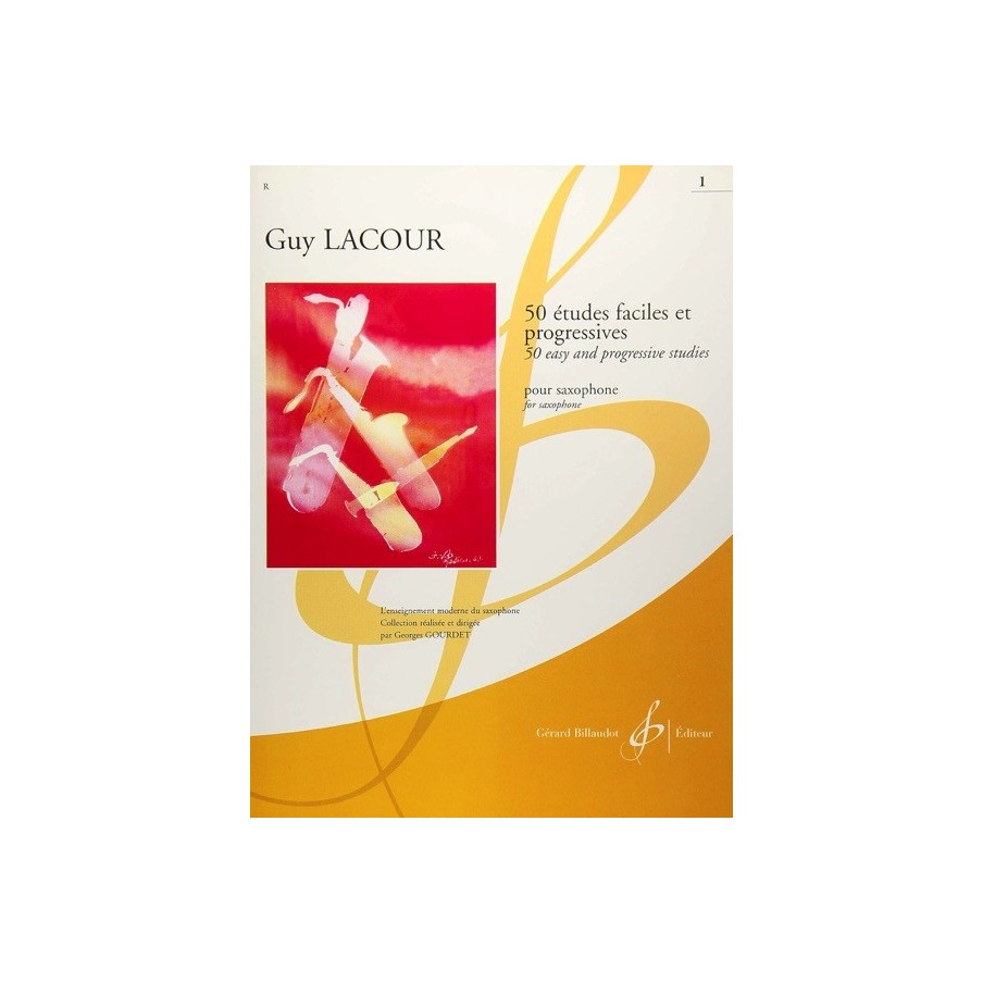 9790043015499GB15491B 50 Etudes Faciles & Progressives - Volume 1