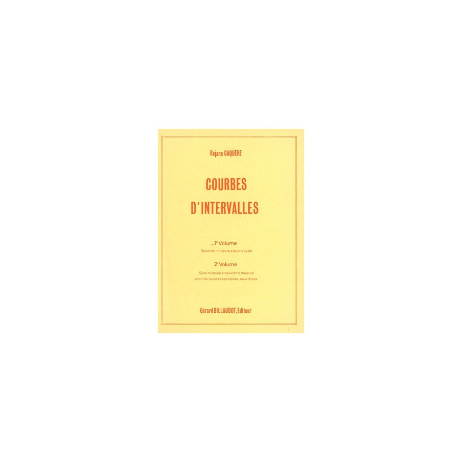 GB3303 Courbes D'Intervalles Volume 1