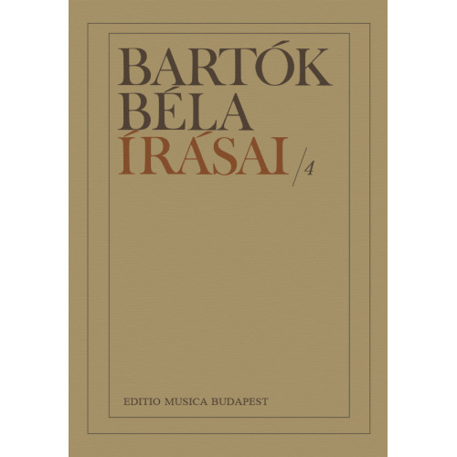 Bartók Béla írásai