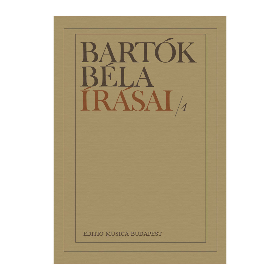 Bartók Béla írásai
