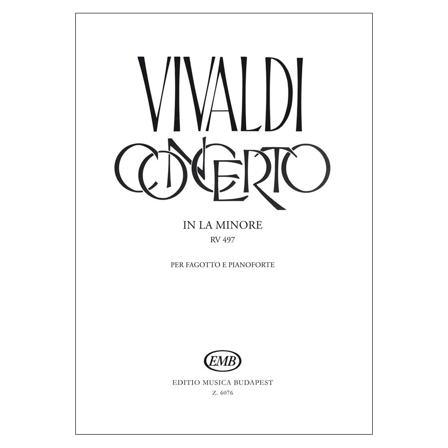 Bassoon Concerto In A Minor VIII No.7