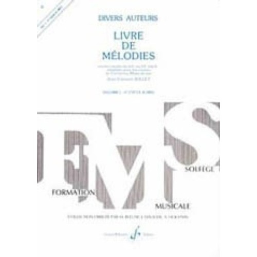 Livre De Melodies Volume 1