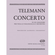 Concerto in sol maggiore per viola ( o violoncel