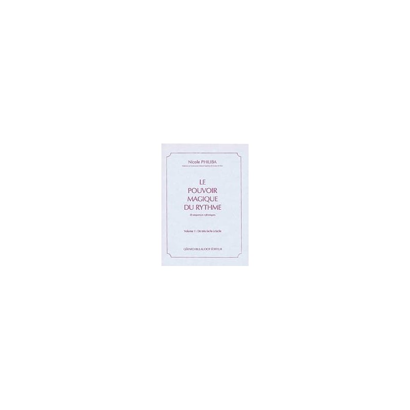 GB5067 Le Pouvoir Magique Du Rythme Volume 1