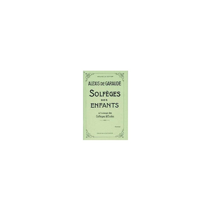 9790043056096GB5609 Solfeges Des Enfants