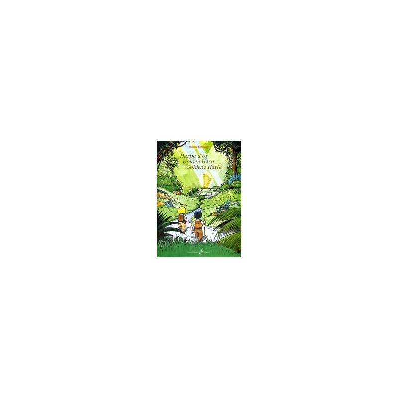 9790043059936GB5993 Harpe D'Or - Pour Commencer La Harpe Celtique