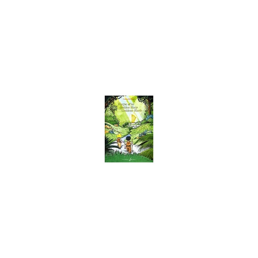 9790043059936GB5993 Harpe D'Or - Pour Commencer La Harpe Celtique