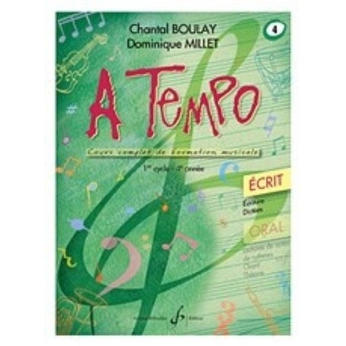 A Tempo - Partie Ecrite - Volume 4 