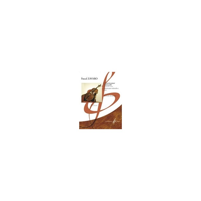 9790043082781GB8278 Concerto Pour Violoncelle Reduction