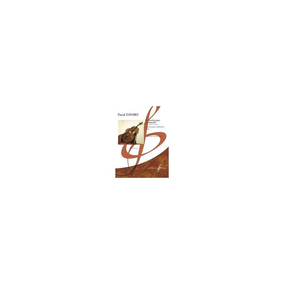9790043082781GB8278 Concerto Pour Violoncelle Reduction