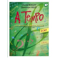 9790043083696GB8369 A Tempo - Partie Ecrite - Volume 7