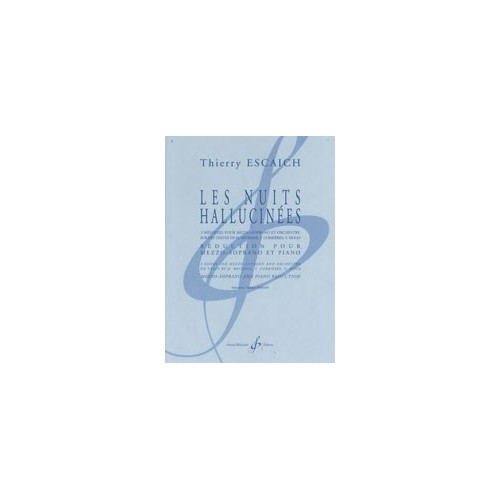 9790043086000GB8600 Les Nuits Hallucinees Reduction Mezzo