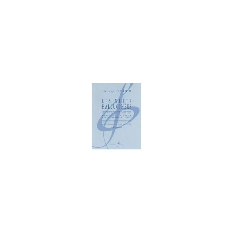 9790043086000GB8600 Les Nuits Hallucinees Reduction Mezzo