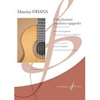 GB9475 Cinq Chansons Populaires Espagnoles