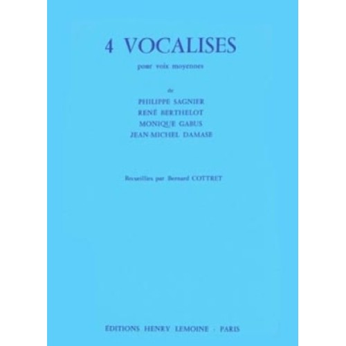 Vocalises (4) Vol.1 