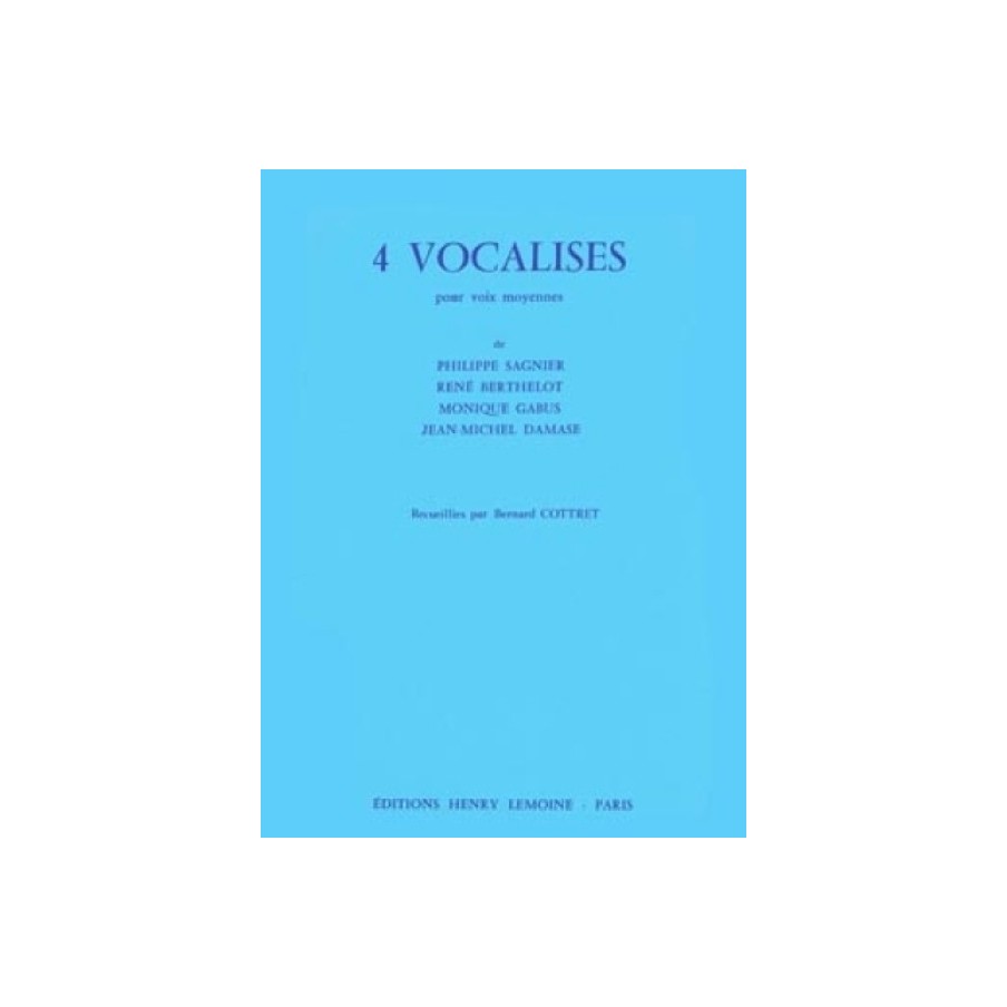 Vocalises (4) Vol.1 