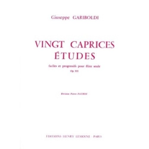 Caprices Etudes(20) Op.333 