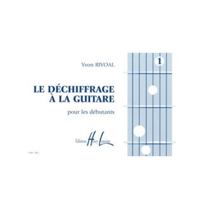 Déchiffrage à la guitare Vol.1 