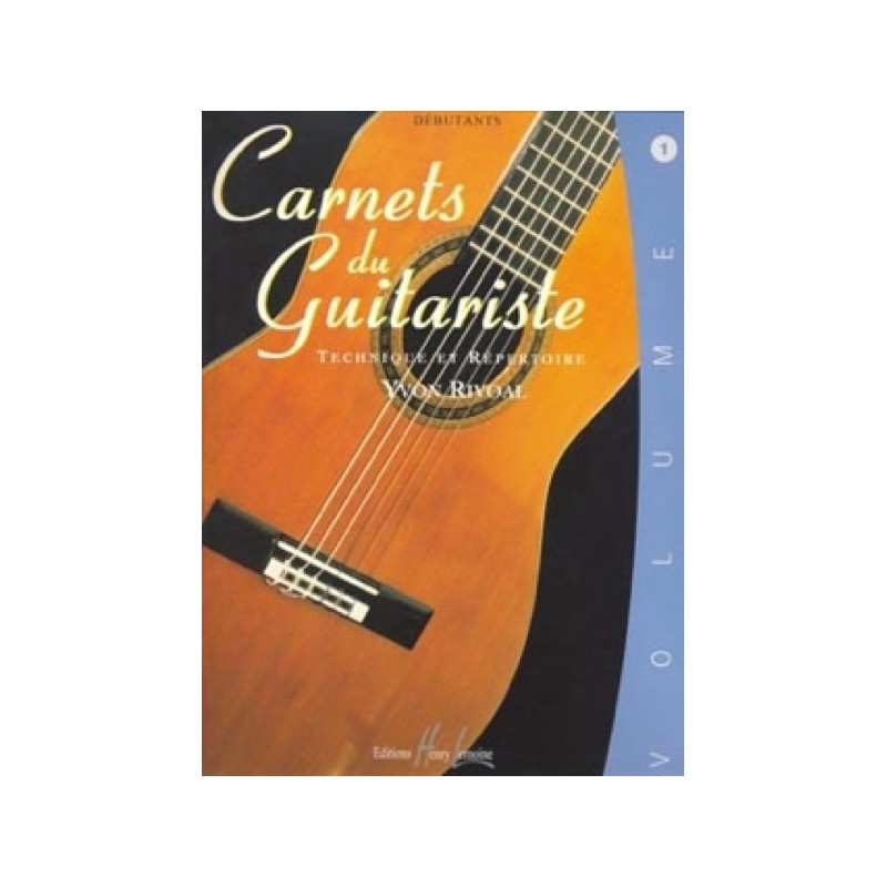 Carnets du guitariste Vol.1 