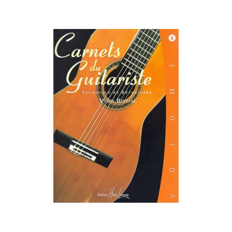 Carnets du guitariste Vol.2 