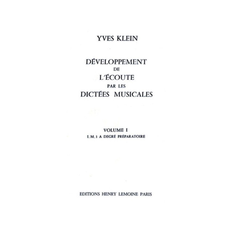 Développement de l'écoute 