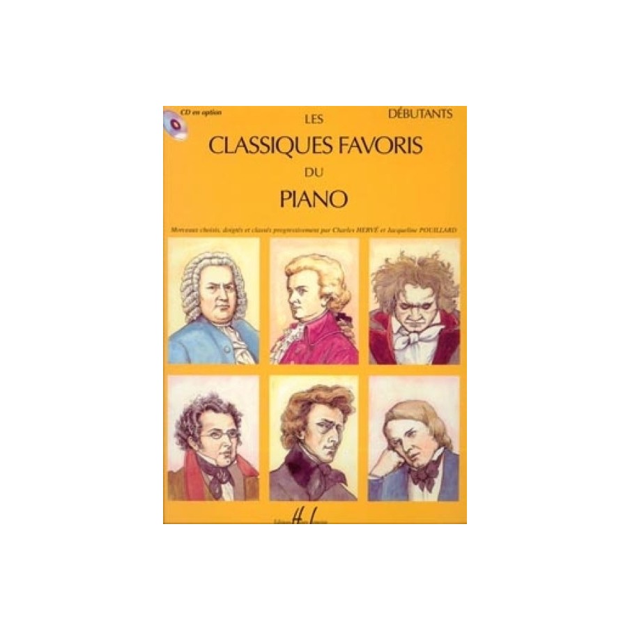 Les Classiques favoris Vol.débutants 