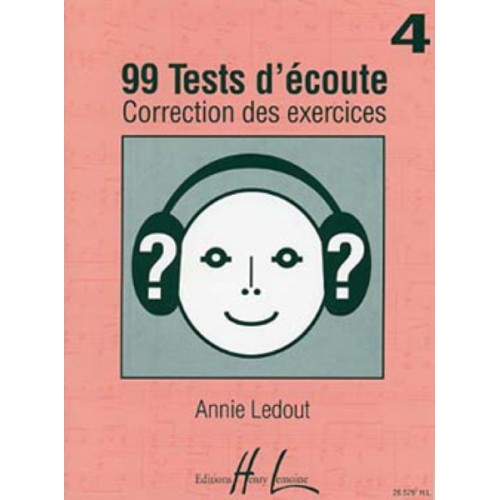 99 Tests d'Ecoute Vol.4 corrigés 