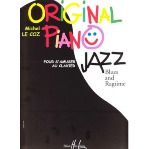 Original piano jazz, blues, rag