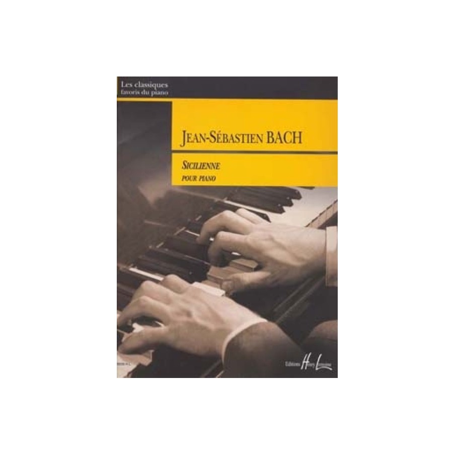Sicilienne Bwv596 