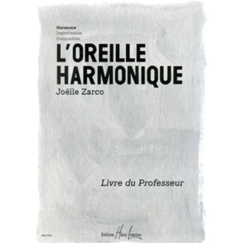 L'oreille harmonique Vol.1 Harmonie 